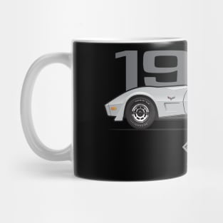 1979 silver vette Mug